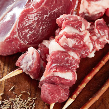 1号会员店（One's Member） 宁夏盐池滩羊去骨后腿肉 净重2斤地标羊肉烧烤食材烤肉羊腿肉串 商品图4