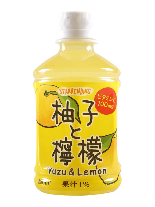 星本丁柚子柠檬味饮料280ml 商品图0