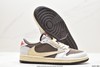 耐克fragment x Travis Scott x Nike Air Jordan 1 Low倒钩休闲运动板鞋DM7866-001男女鞋 商品缩略图4