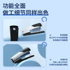 得力（deli）【热门商品】订书机/订书器轻巧经典便携小号桌面文具 办公用品12# 灰白色0305（不带订书钉） 商品缩略图3