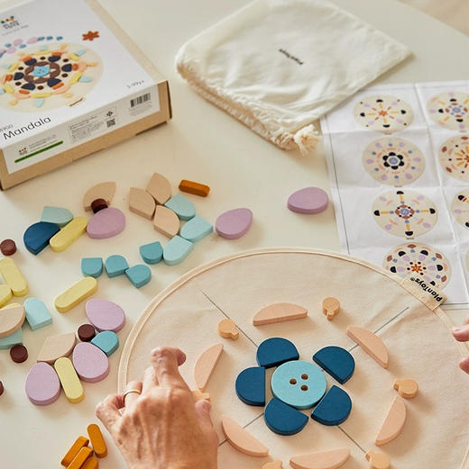 plan toys8900曼达拉积木拼图 商品图4