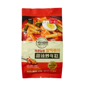 爱奥家 甜辣炒年糕400g