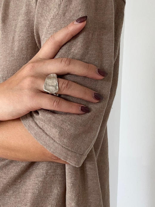 ABOAB｜Stool Ring [ 闭口戒指 金 / 银 ]【SENSE OF TOUCH】 商品图0