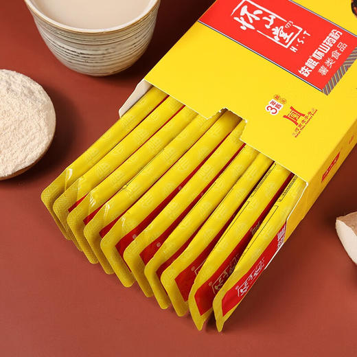怀山堂 铁棍山药礼盒480g 三年陈怀山粉早餐代餐粉送长辈领导 中老年人营养品礼盒 薯类食品 商品图2