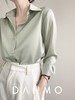 【法式缎面初秋衬衫 丝滑垂顺】经典百搭 知性优雅 设计感小众女装，气质通勤衬衣百搭职业上衣 商品缩略图0