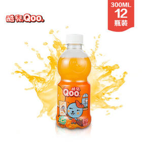 可口可乐（Coca-Cola）美汁源 MinuteMaid 酷儿 Qoo 橙味 果汁饮料 300ml*12瓶