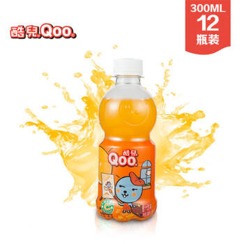 可口可乐（Coca-Cola）美汁源 MinuteMaid 酷儿 Qoo 橙味 果汁饮料 300ml*12瓶 商品图0