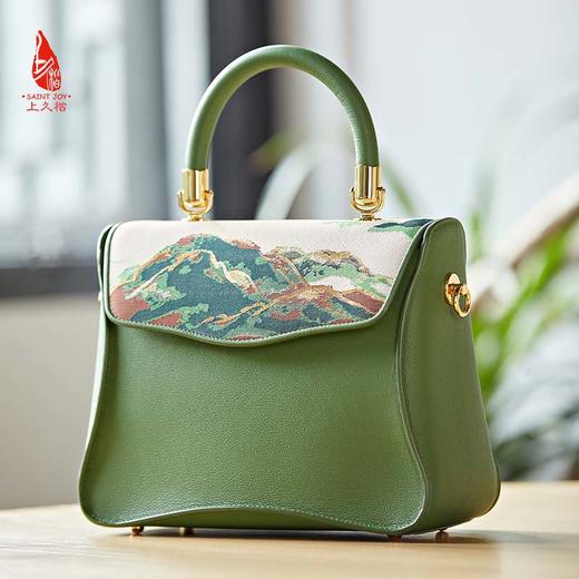 SAINTJOY/上久楷 宋锦女式拎包  锦绣山河  BWS23A0102 商品图1