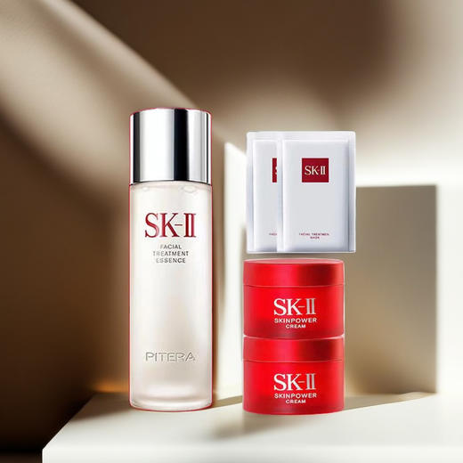 春季焕新【全球购】SK-II/神仙水230ml+大红瓶面霜15g+前男友面膜2片「配赠礼袋 」按规格实发，介意勿拍谢谢 商品图12