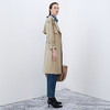 EITIE爱特爱秋季新款经典翻领长款显瘦百搭大气风衣女外套7504208 商品缩略图1