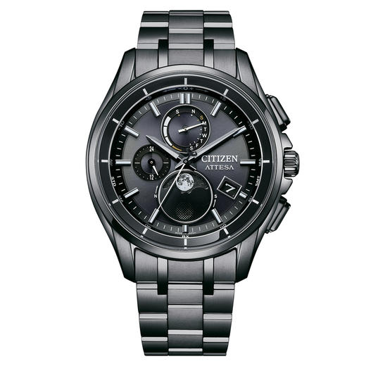 西铁城/CITIZEN光动能电波对时月相舒博™钛覆BY1006-62E 商品图10