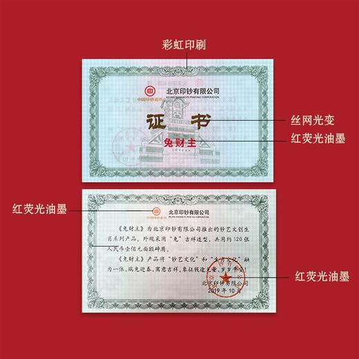 【碎钞兔财主】萌兔碎钞摆件礼品礼物生肖兔树脂伴手礼 商品图5