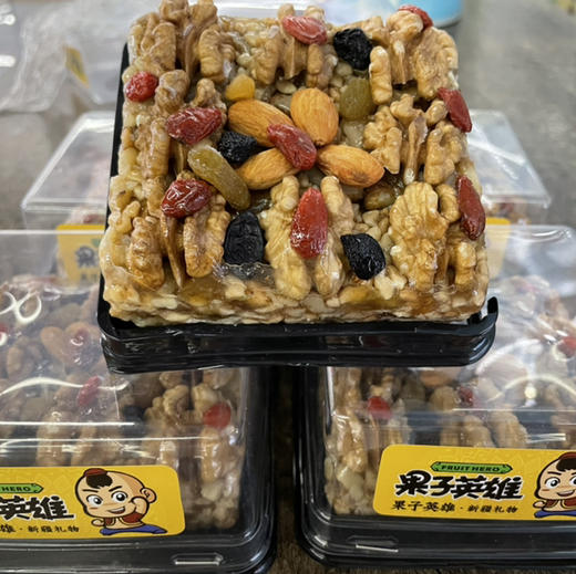 果子英雄新疆传统手工蜂蜜切糕250g/块 新疆特产 坚果零食 商品图4