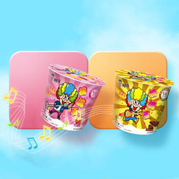 旺旺 摇滚冻草莓+巧克力味132g*4连杯 粘粉果冻 休闲零食 追剧解馋 商品图3