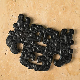 清 玉雕云雷纹配饰