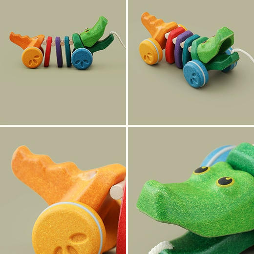 plan toys1416彩虹鳄鱼 商品图1