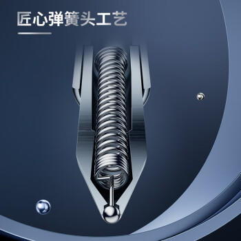 晨光（M&G）文具K35按动中性笔学生0.5黑笔签字笔商务子弹头考试专用水笔高颜值办公用品12支/盒 商品图6