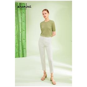 3楼珍贝丝绒镂空女短袖