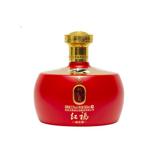 【热销大坛】五粮液生态 忆巴蜀(蓝）+（红）52度 绿豆酒 888ml x2 整箱 商品图3