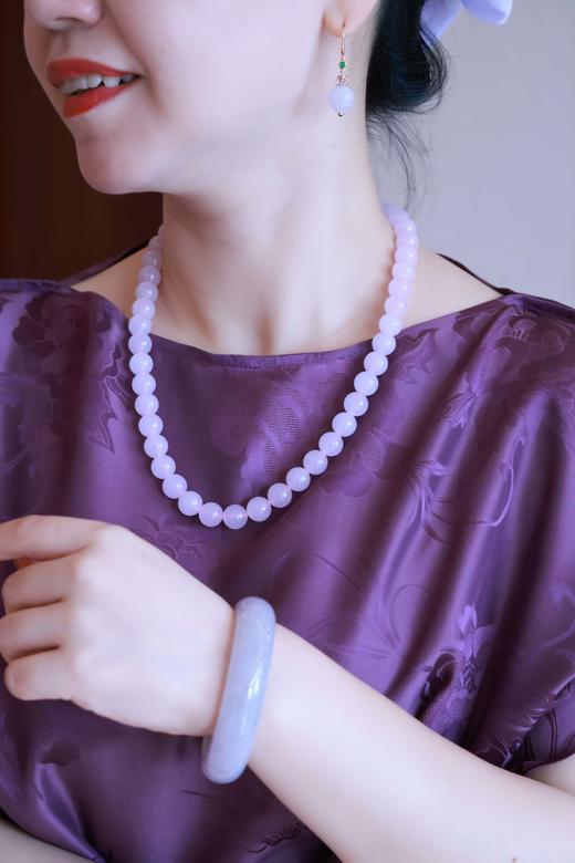 【紫福】紫色飘黄手镯-SZ603153 商品图6