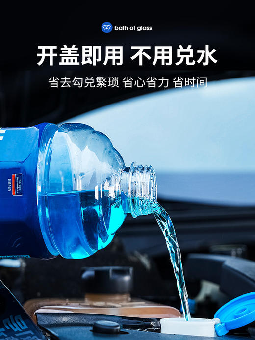 固特威南极一号玻璃水汽车去除油膜夏雨刮刷防冻强力去污四季通用 商品图3