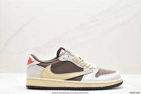 耐克fragment x Travis Scott x Nike Air Jordan 1 Low倒钩休闲运动板鞋DM7866-001男女鞋