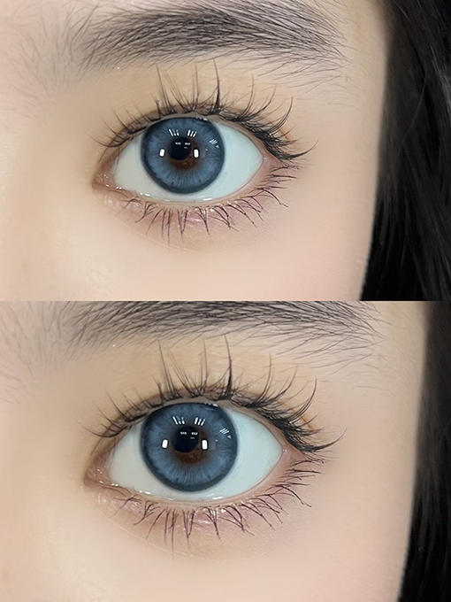 SinceCon 海利蓝 月抛 2片 14.2mm 参考着色13.4mm 基弧8.5 含水40% 新锐国货 商品图2