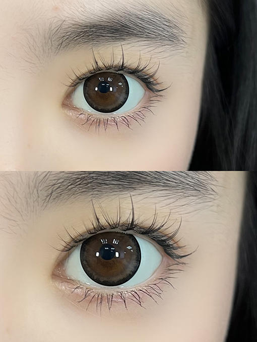 SinceCon 海岛玫瑰落 月抛 2片 14.5mm 参考着色14.1mm 基弧8.5 含水40% 新锐国货 商品图2