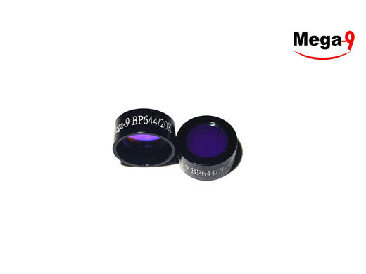 BP644/20k OD4 @200-900 T＞90% φ12.7*6带通滤光片 （带套圈） 商品图0
