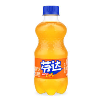 可口可乐（Coca-Cola）芬达 Fanta 高考季 橙味汽水碳酸饮料300ml*12瓶 高分必达 商品图1