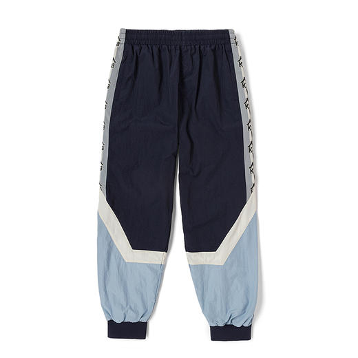 Kappa卡帕运动裤2023新款男梭织拼色长裤串标潮流休闲小脚卫裤K0D52AY01 商品图0