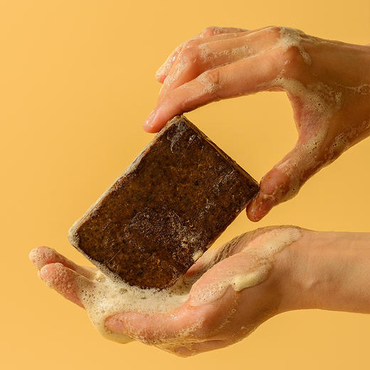 【赠起泡网】非洲洁肤小黑皂 AEXTRACTS乳木果黑皂 120g/块 植物配方 洗卸二合一  超好用！ 商品图3