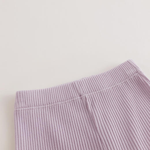 【马克珍妮 芦芙】秋装新款 女童弹力微喇针织打底裤230352 商品图3