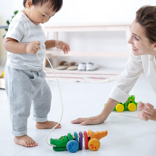 plan toys5271原木拖拉鳄鱼 商品图3