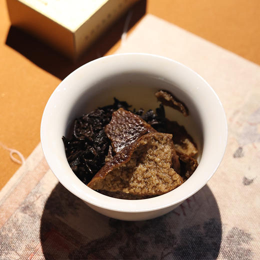 压箱底·陈皮普洱茶 20+年 普洱熟茶 新会陈皮 15泡/150克 商品图5