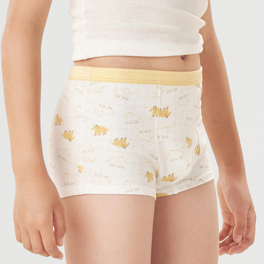 都市丽人眯雅佳棉质男童平角内裤儿童内裤新年本命年红品JK3B07 商品图1