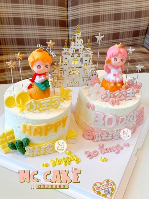 双胞胎、龙凤胎生日蛋糕 满月周岁 商品图0