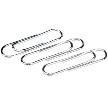 齐心(Comix)回形针/曲别针 镀镍金属 3#150枚 B3508 商品图4