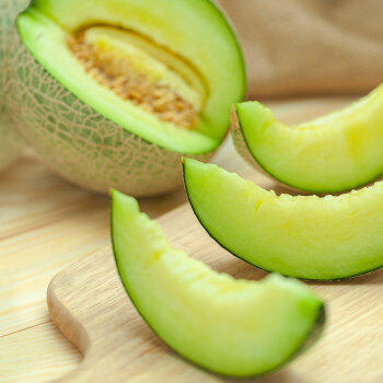 京鲜生 海南网纹蜜瓜 1粒装 单果2斤起 生鲜水果 商品图3