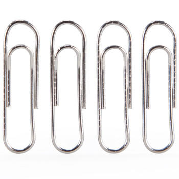 齐心(Comix)回形针/曲别针 镀镍金属 3#150枚 B3508 商品图2