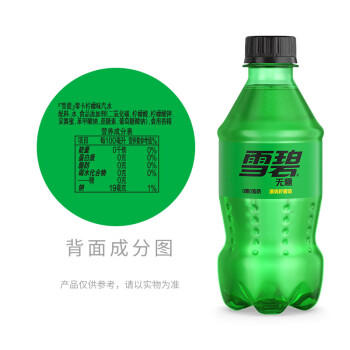 可口可乐（Coca-Cola）雪碧 Sprite 零卡 无糖零卡 汽水 含汽饮料 300ml*12瓶 整箱装 商品图1