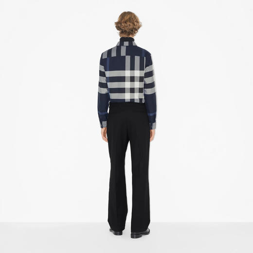 BURBERRY 巴宝莉 男士格纹棉质长袖衬衫 格子 8071536 B3421 商品图3