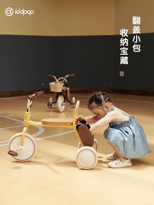9楼母婴生活馆 Kidpop复古mate经典儿童三轮车脚踏车2-4岁宝宝滑步车 吊牌价：639~899元 活动价：539~799元 商品图4