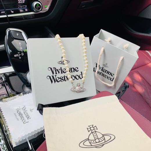 七夕礼物！送女友！！Viv*enne We*twood西太后珍珠锁骨项链 + 珍珠手链 商品图0