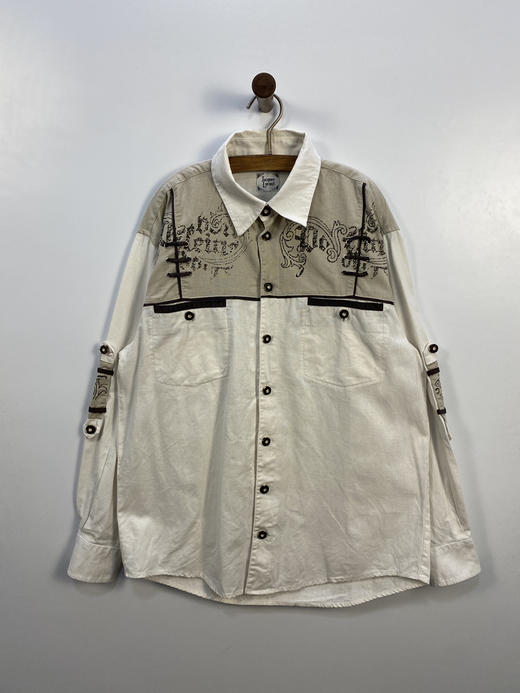 90年代 Vintage Jacques Lorant 奥地利 100% 全棉蒂罗尔长袖衫 _DRRL(XL) 商品图1