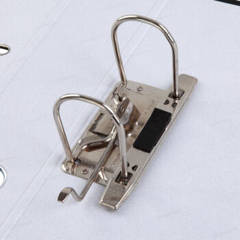 齐心（COMIX）3寸加厚型欧式快劳夹 A4文件夹带孔资料夹 两孔活页夹 黑色 办公文具 EA4016 商品图2