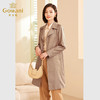Gowani乔万尼秋季新品女士风衣修身显瘦中长款外套ET3A657801 商品缩略图1