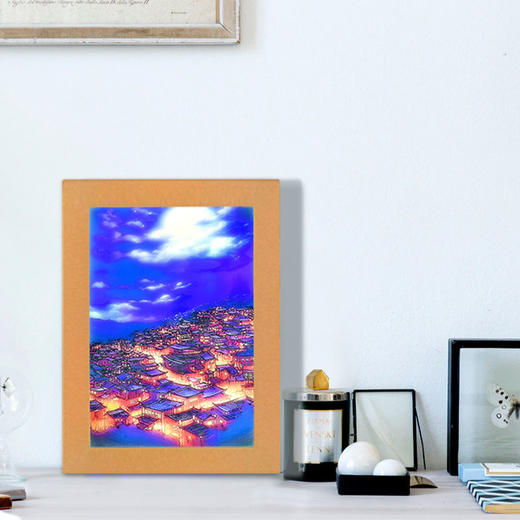 万家灯火灯光画充电卧室ins风灯光画插电式小夜灯生日礼物送女生 商品图9