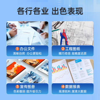 格之格 适用惠普955xl墨盒 7740墨盒 hp7730 7720 8725 8727 8720 8710 8210打印机墨盒hp955墨盒 四色套装 商品图5