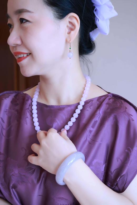 【紫福】紫色飘黄手镯-SZ603153 商品图5